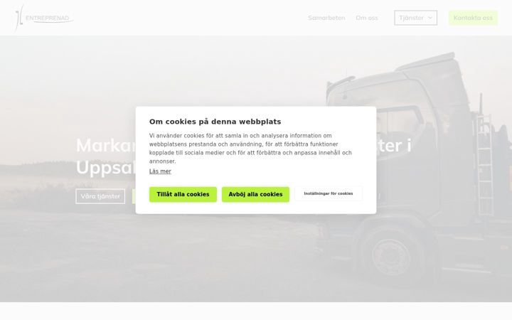 Captura de ecrã de jlentreprenad.se