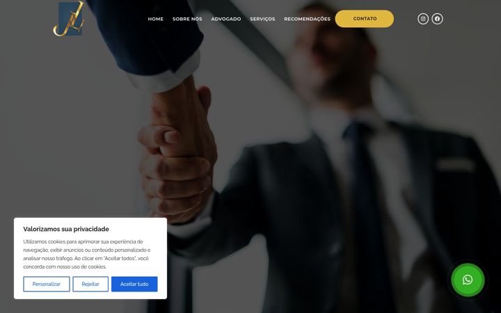 Screenshot of jlfranca.com.br