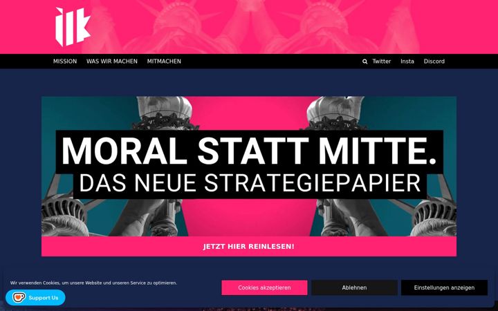 Screenshot of jlk-verband.de