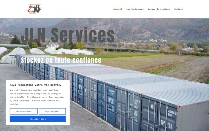 Screenshot of jlnservices.fr