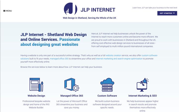 Screenshot of jlpinternet.com