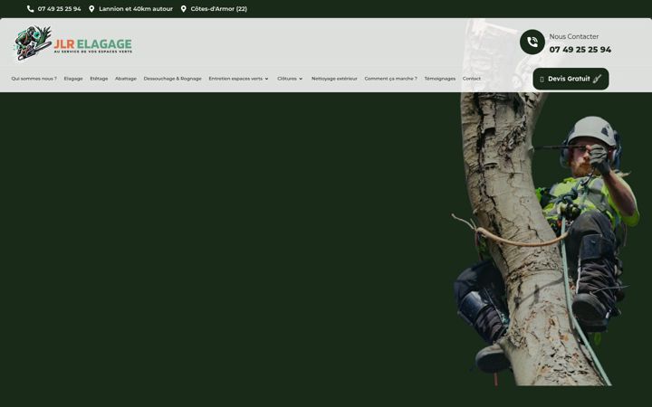 Screenshot of jlrelagage.fr
