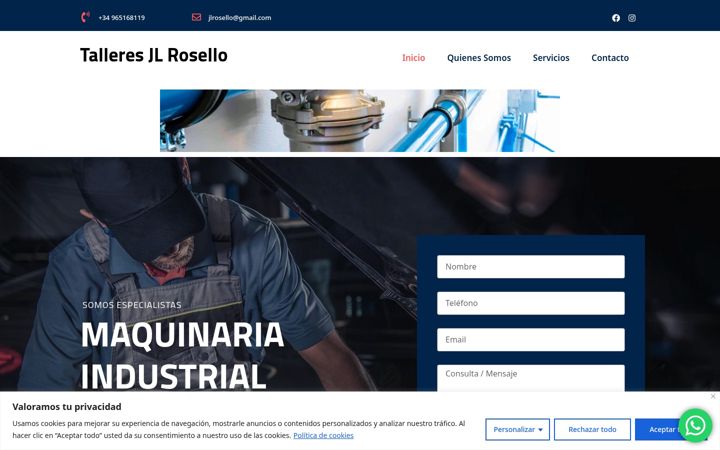 Screenshot of jlrosello.es
