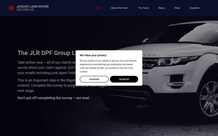 Screenshot of jlryouoweus.co.uk