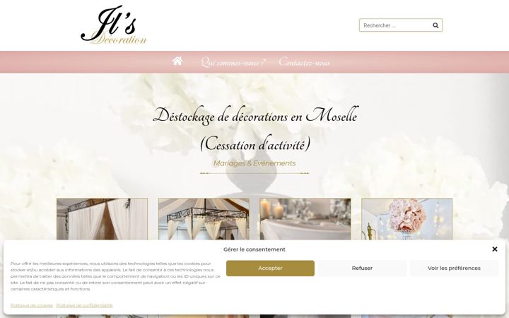 Screenshot of jls-decoration.fr
