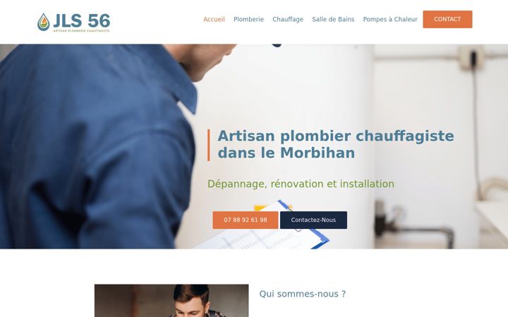 Screenshot of jls56.fr