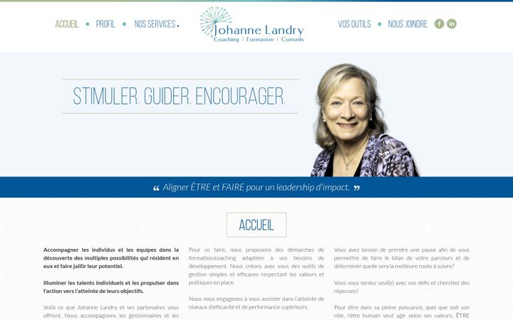 Screenshot of jlsconseils.com
