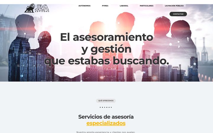 Screenshot of jlvadvisors.com