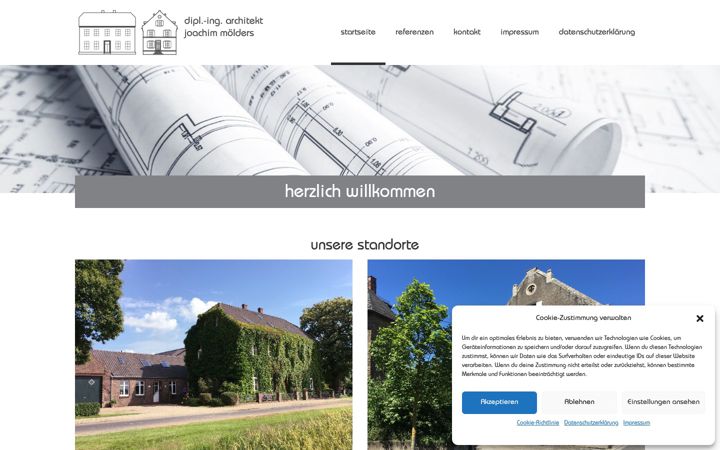 Screenshot of jm-architekt.de