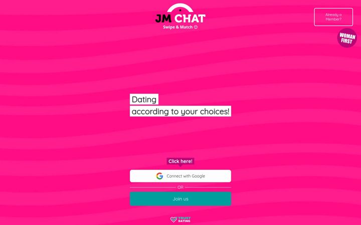 Screenshot of jm-chat.com