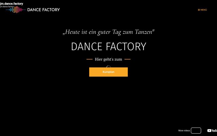 Screenshot of jm-dancefactory.de