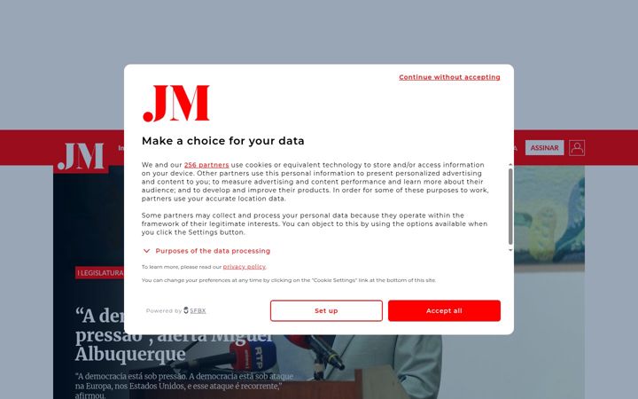 Screenshot of jm-madeira.pt