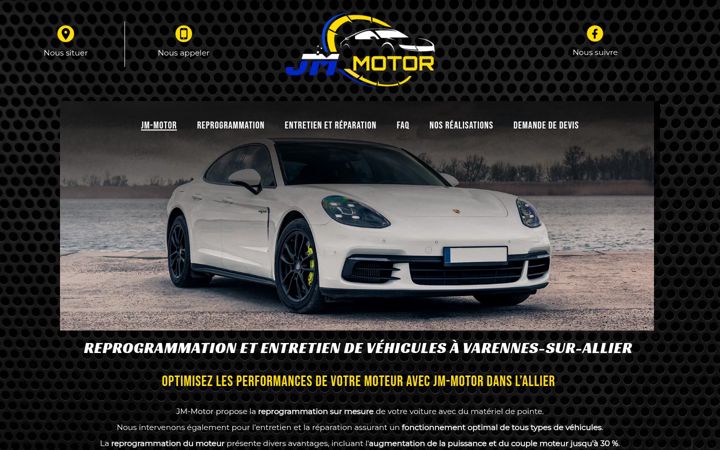 Screenshot of jm-motor.fr