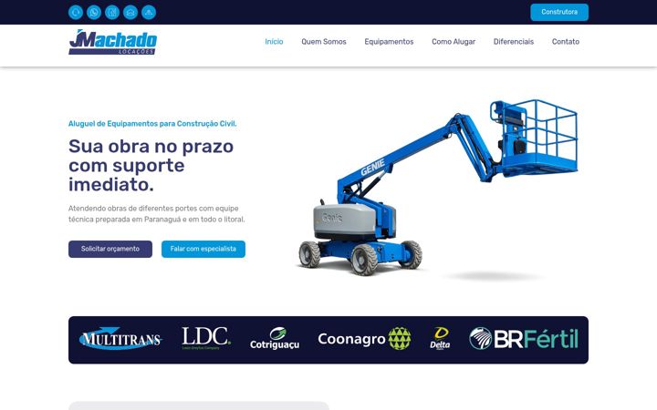 Screenshot of jmachadolocacoes.com.br
