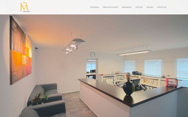 Screenshot of jmaeassociados.com