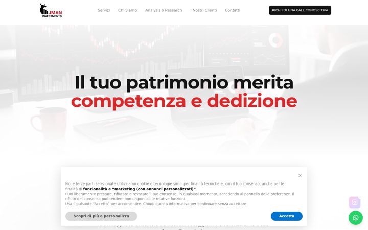 Screenshot of jmaninvestments.net