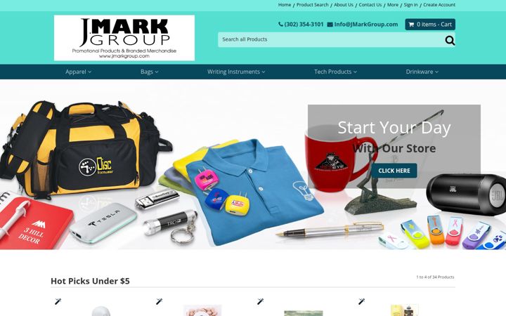 Screenshot of jmarkgroup.com