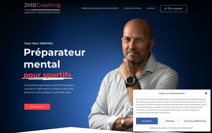 Screenshot of jmbcoaching.fr