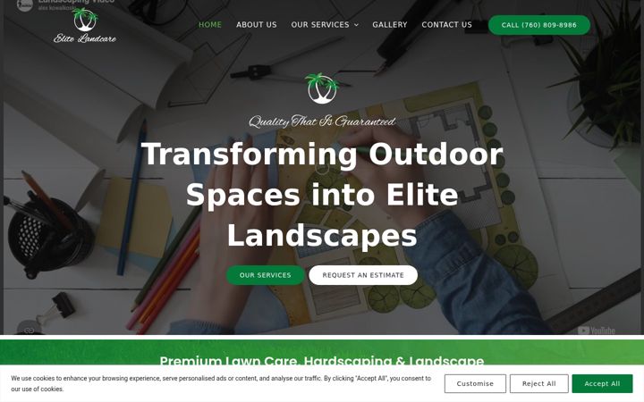 Screenshot of jmbelitelandscapes.com