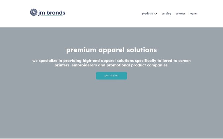 Screenshot of jmbrandsllc.com