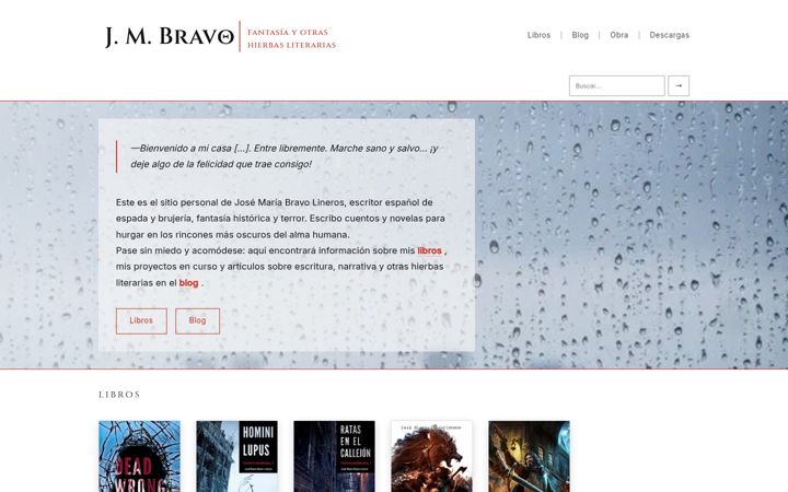 Screenshot of jmbravo.com