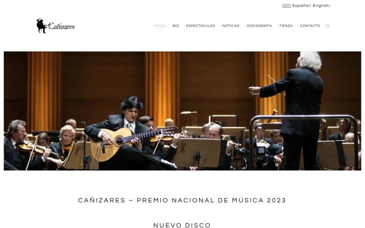 Screenshot of jmcanizares.com