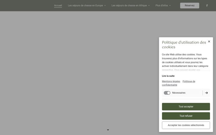 Screenshot of jmchuntingpassion.com
