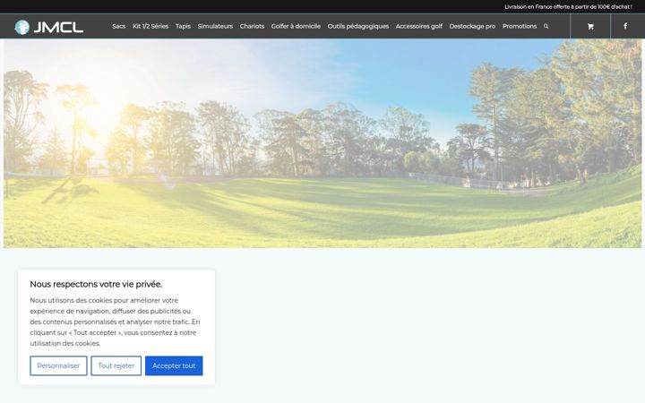 Screenshot of jmcltraining.com