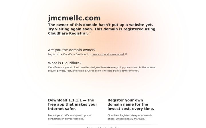 Screenshot of jmcmellc.com