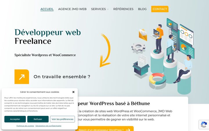 Screenshot of jmd-web.fr