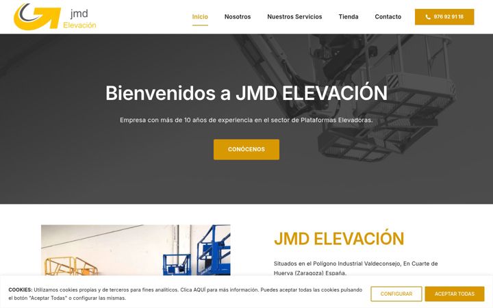 Screenshot of jmdelevacion.es