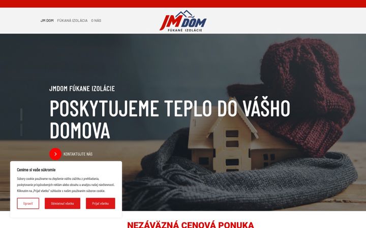 Screenshot of jmdom.sk