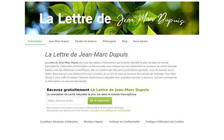 Screenshot of jmdupuis.com