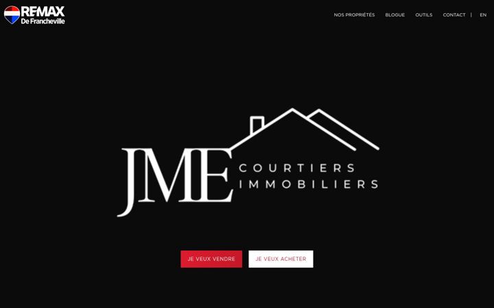 Screenshot of jmecourtiers.com