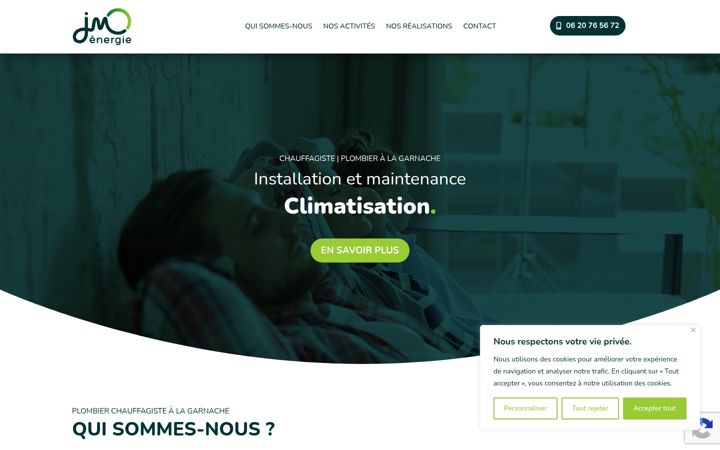Screenshot of jmenergie.fr