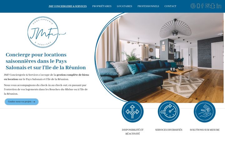 Screenshot of jmf-conciergerie-services.fr