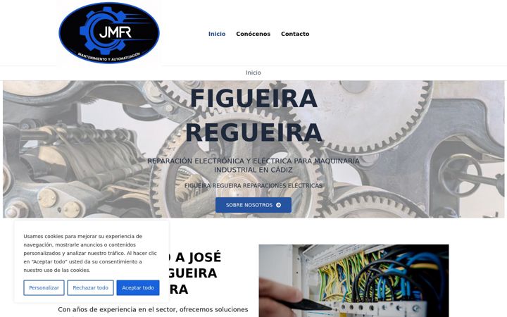 Screenshot of jmfigueirareparaciones.com