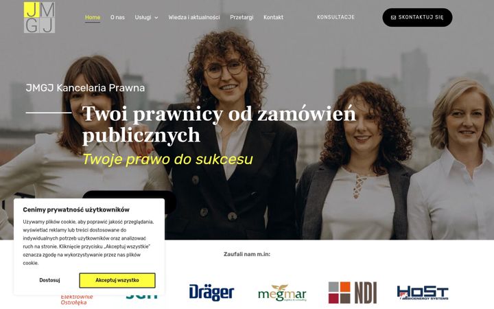 Screenshot of jmgj.pl