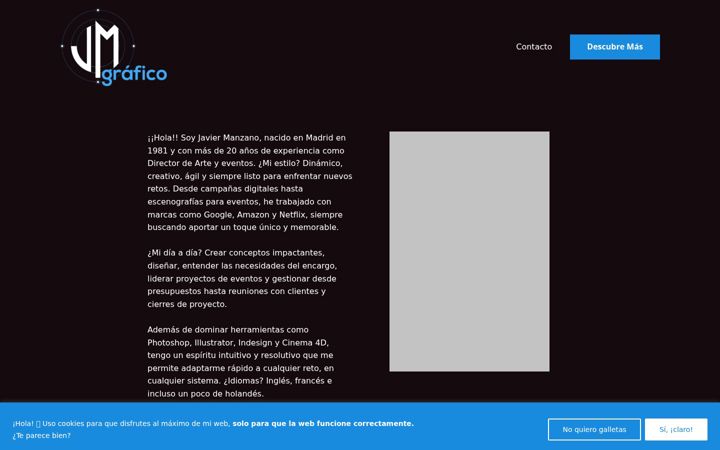 Screenshot of jmgrafico.com