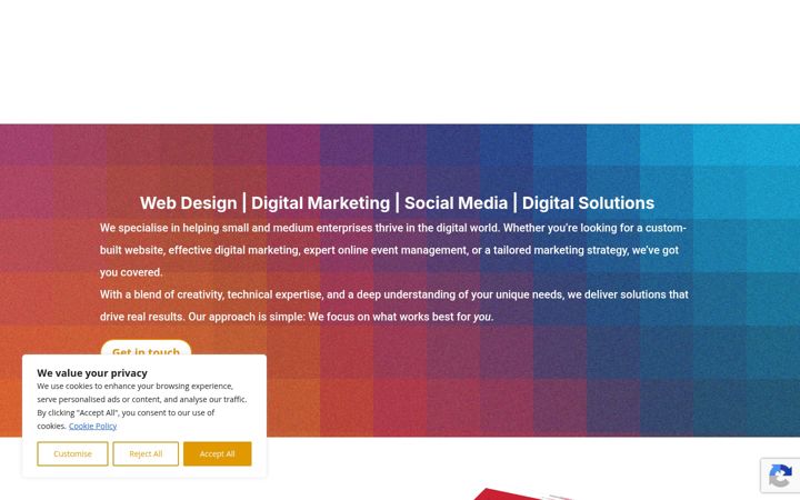 Screenshot of jmhdigital.co.uk
