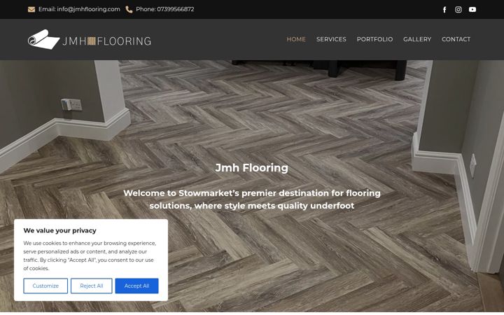Screenshot of jmhflooring.com