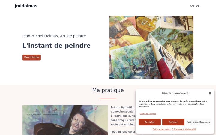 Screenshot of jmidalmas.fr