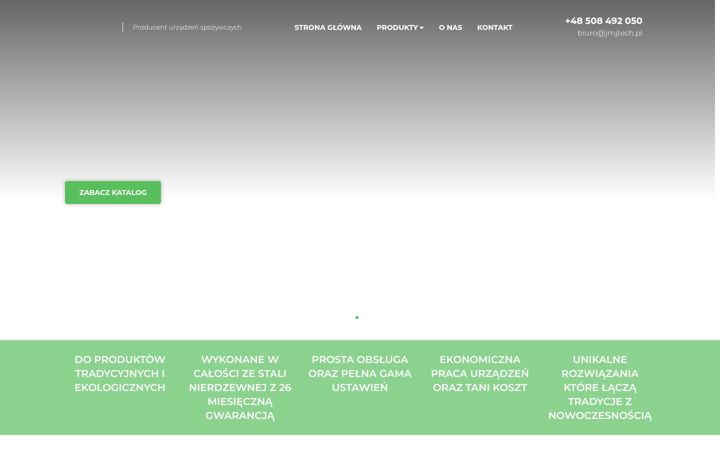 Screenshot of jmjtech.pl