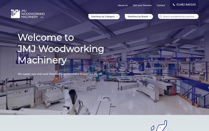 Screenshot of jmjwood.co.uk