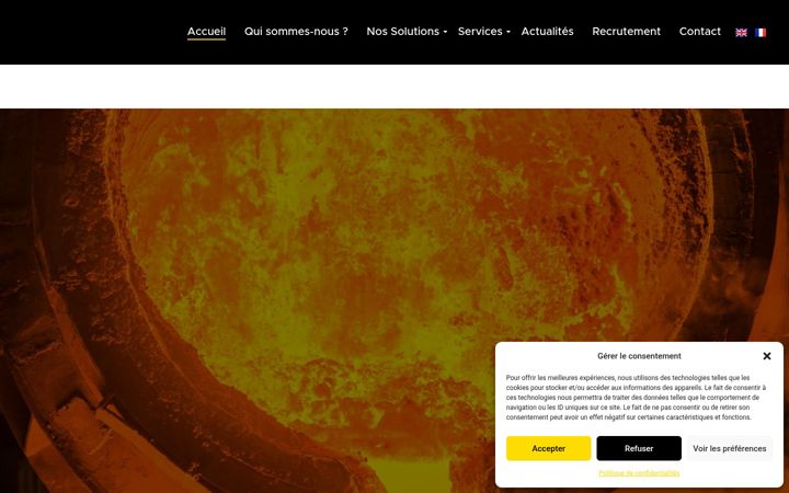 Screenshot of jml-industrie.com