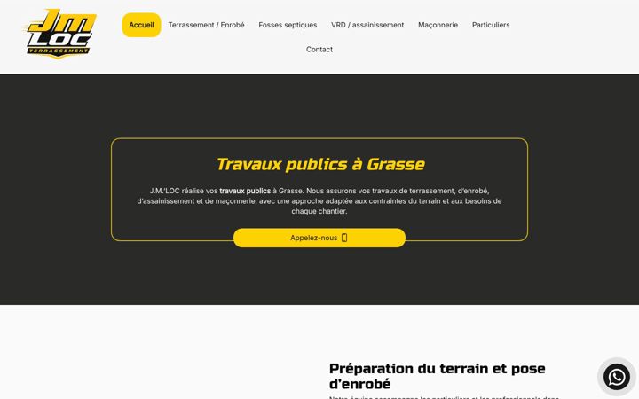Screenshot of jmloc.fr
