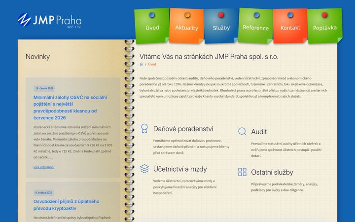Screenshot of jmp-praha.cz