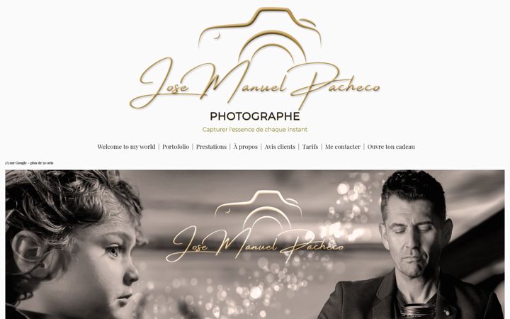 Screenshot of jmpacheco.fr