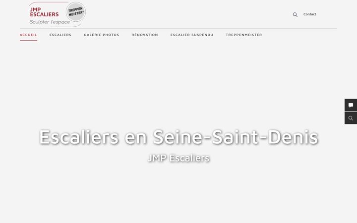 Screenshot of jmpescaliers.fr
