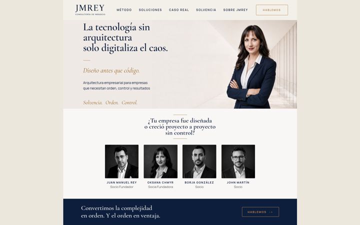 Screenshot of jmrey.com
